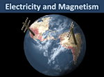 Electricity and Magnetism