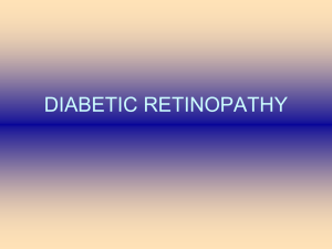 Diabetic Retinopathy