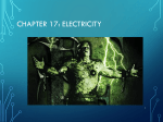 Ch 17: Electricity