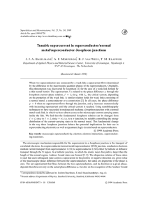 Tunable supercurrent in superconductor/normal metal