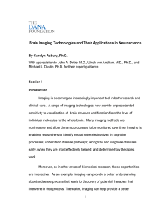 Brain Imaging Technologies and Their Applications in Neuroscience