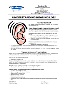 understanding hearing loss understanding hearing loss