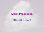 Moist Processes