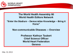 presentation - World Health Communication Associates
