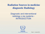Lecture 8 (1) - Sources in diagnostic Rad. – Introduction - gnssn