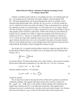 Induced Electric Field for a Solenoid of Uniformly - Exvacuo