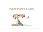 Newton`s Laws - Deer Creek Schools