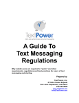 A Guide To Text Messaging Regulations