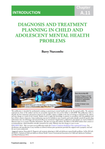 Diagnosis and treatment planning in child and adolescent