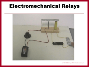 Electromechanical Relays