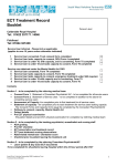 Electroconvulsive Therapy Treatment Record (with consent and