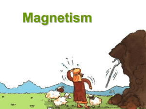 Magnetism - Mr Michael mccloskey