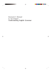 Instructor`s Manual to Accompany Understanding English Grammar