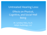 Untreated Hearing Loss - Hearing Loss Association of America