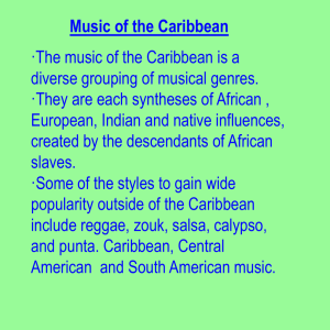 Music of the Caribbean - Pan