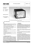 13620.90... 99 DC Measuring Amplifier