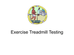 Exercise Treadmill Testing