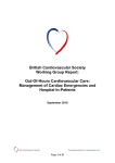 British Cardiovascular Society Working Group Report: Out-Of