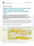 Long-term clinical outcome after alcohol septal ablation for