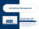 Arrhythmia Management