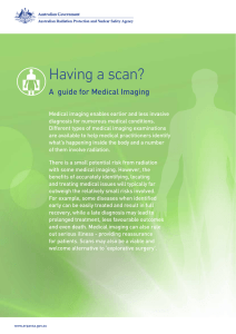 Having a scan? A guide for Medical Imaging