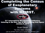 Completing the Census of Exoplanetary Systems with