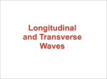 Longitudinal and Transverse Waves