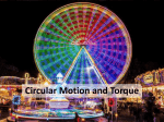 Circular Motion and Torque