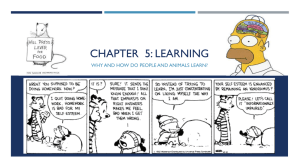 Chapter 5 Learning (Updated)