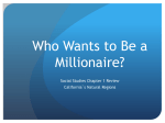 Who Wants to Be a Millionaire?