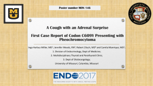 A Cough with an Adrenal Surprise