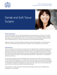 Dental and Soft Tissue Surgery
