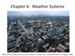 Chapter 6: Weather Systems