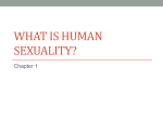 What is Human Sexuality?