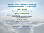 Satellite Remote Sensing of Small Ice Crystal