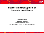 Diagnosis and Management of Rheumatic Heart