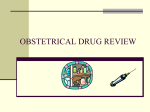 OBSTETRICAL DRUGS