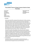 Transcatheter Closure of Patent Foramen Ovale for Stroke Prevention
