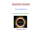 GR100QuantumGravity2015 - Institute for Advanced Study