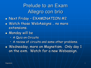 Lecture 10 - Magnetism