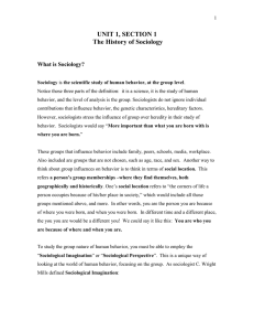 Text, Introductory Sociology 1301 (all classes) File