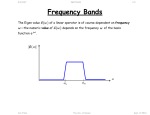 Frequency Bands lect..