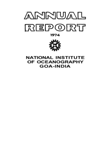 national institute of oceanography goa-india