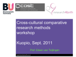 Decentred comparative research