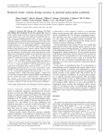 Reduced stroke volume during exercise in postural tachycardia