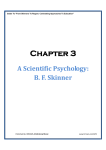 A Scientific Psychology: B. F. Skinner