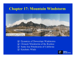 Chapter 17: Mountain Windstorm p