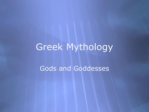 Greek Mythology - CapstonePortfolio---