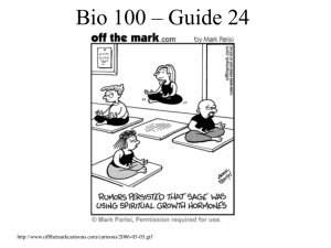 Bio 100 Guide 24