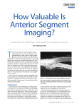 How Valuable Is Anterior Segment Imaging?